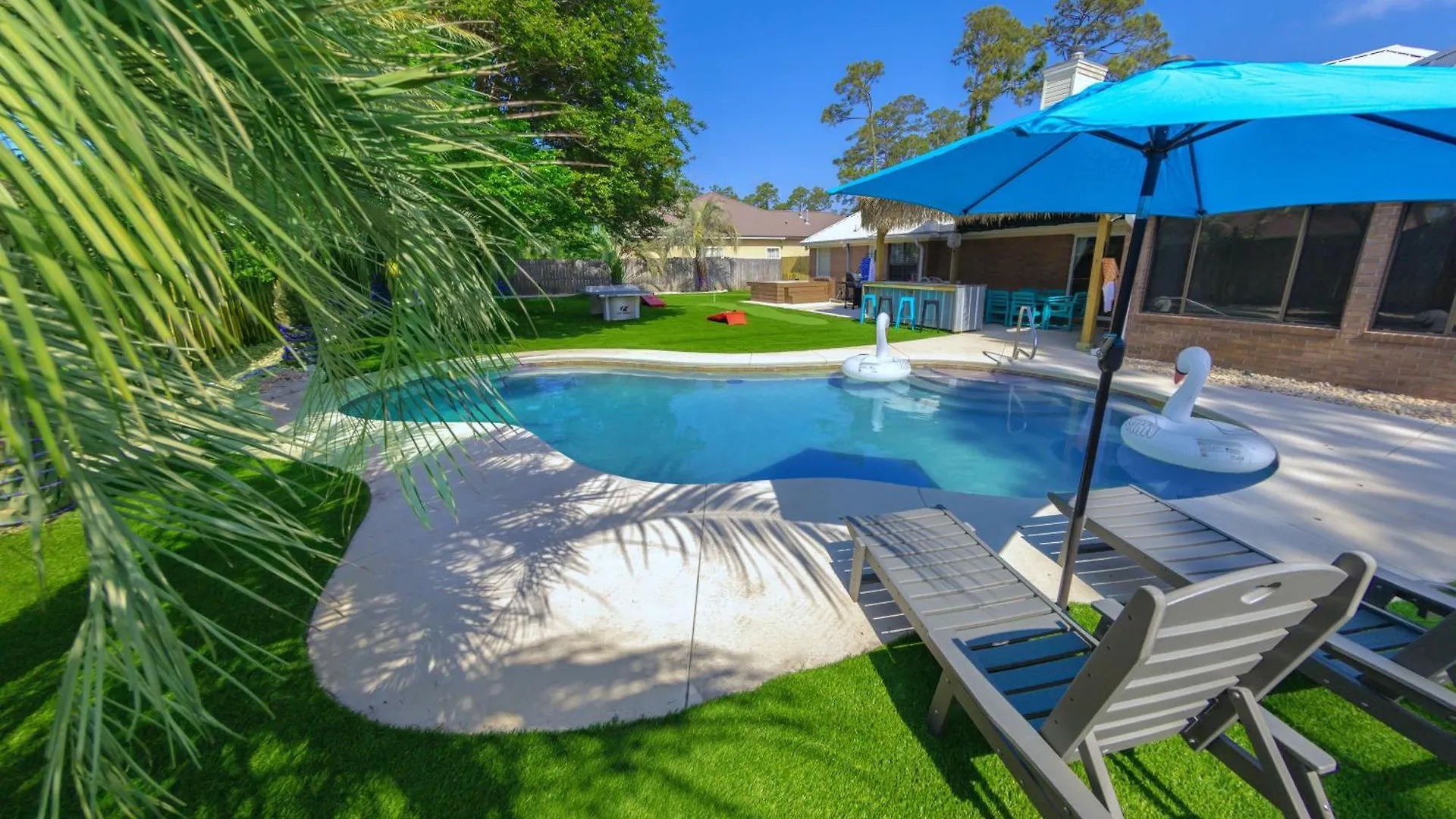 Tatil Evi Caribbean Feel,Mini&Disc Golf,Heated Pool,Game Rom Villa Panama City Beach
