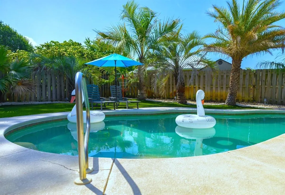 Caribbean Feel,Mini&Disc Golf,Heated Pool,Game Rom Villa Panama City Beach