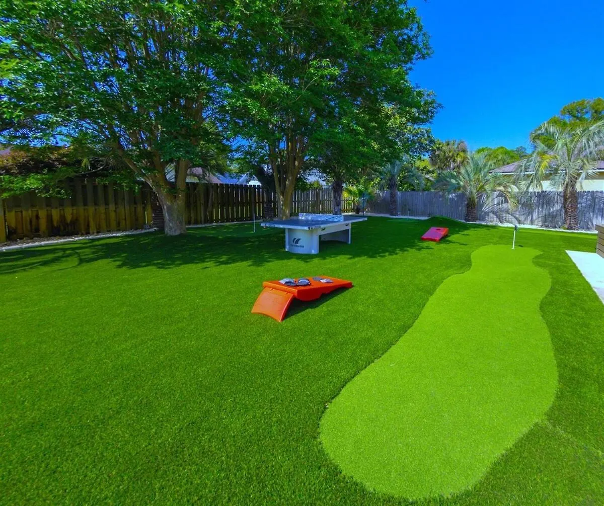 Caribbean Feel,Mini&Disc Golf,Heated Pool,Game Rom Villa Panama City Beach 0*,  ABD