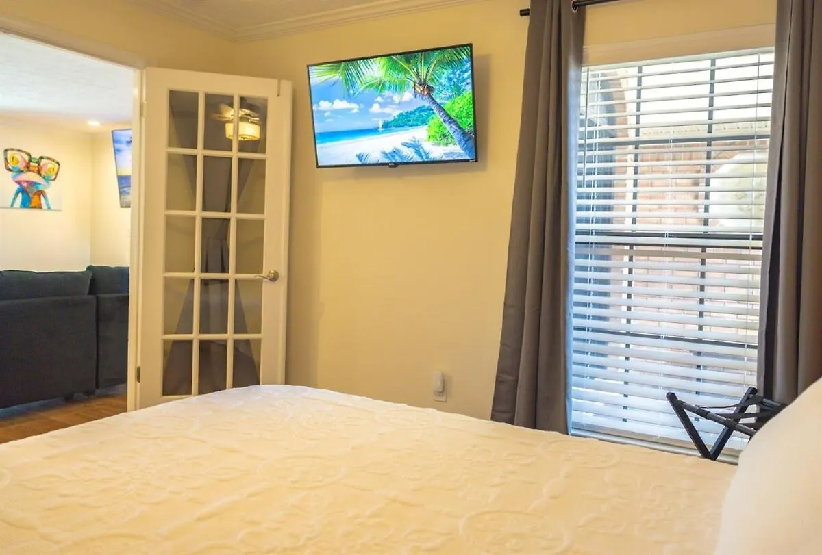 Caribbean Feel,Mini&Disc Golf,Heated Pool,Game Rom Villa Panama City Beach 0*,  ABD