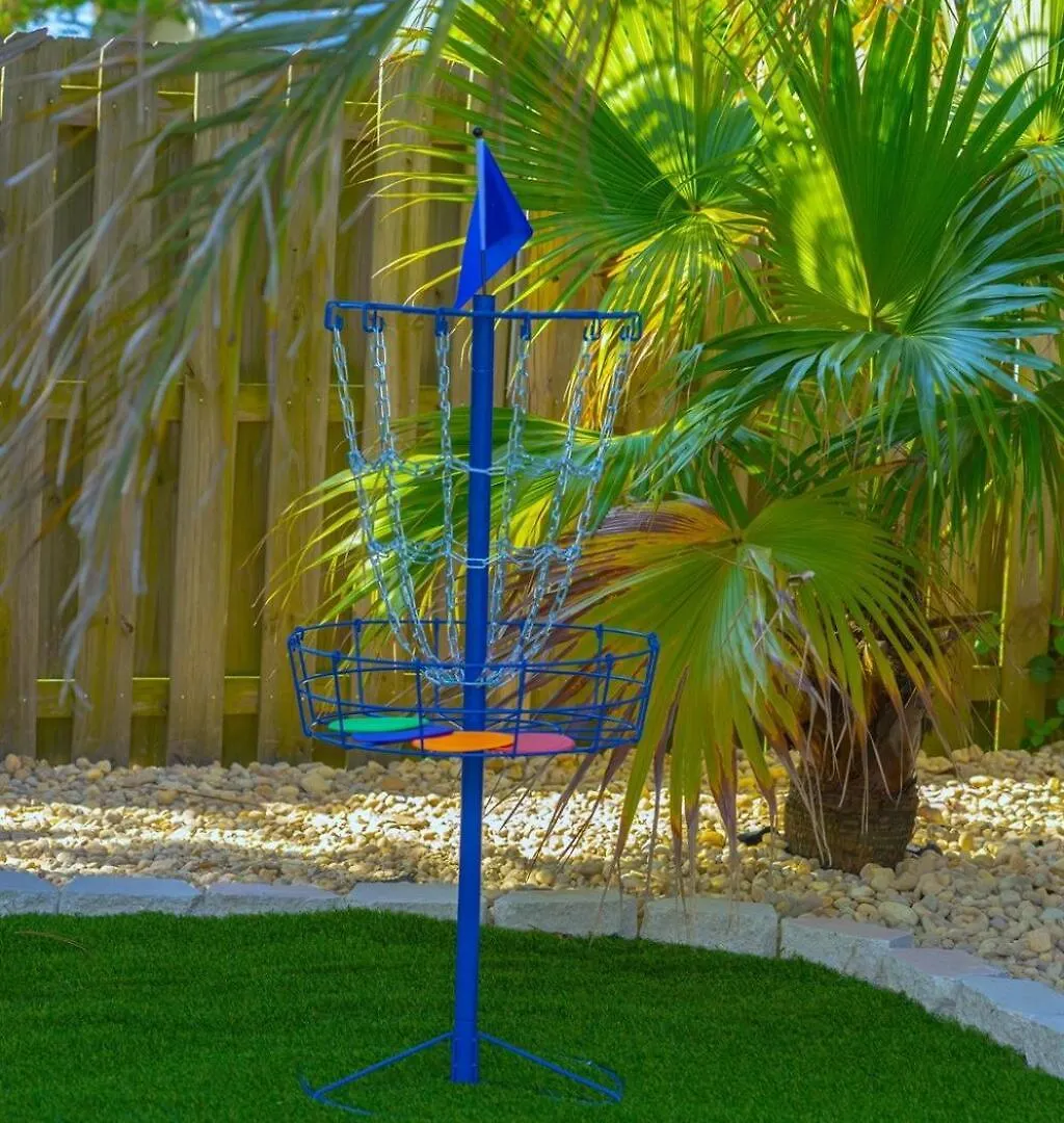 Caribbean Feel,Mini&Disc Golf,Heated Pool,Game Rom Villa Panama City Beach 0*,