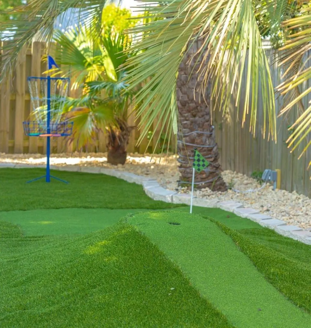 Tatil Evi Caribbean Feel,Mini&Disc Golf,Heated Pool,Game Rom Villa Panama City Beach