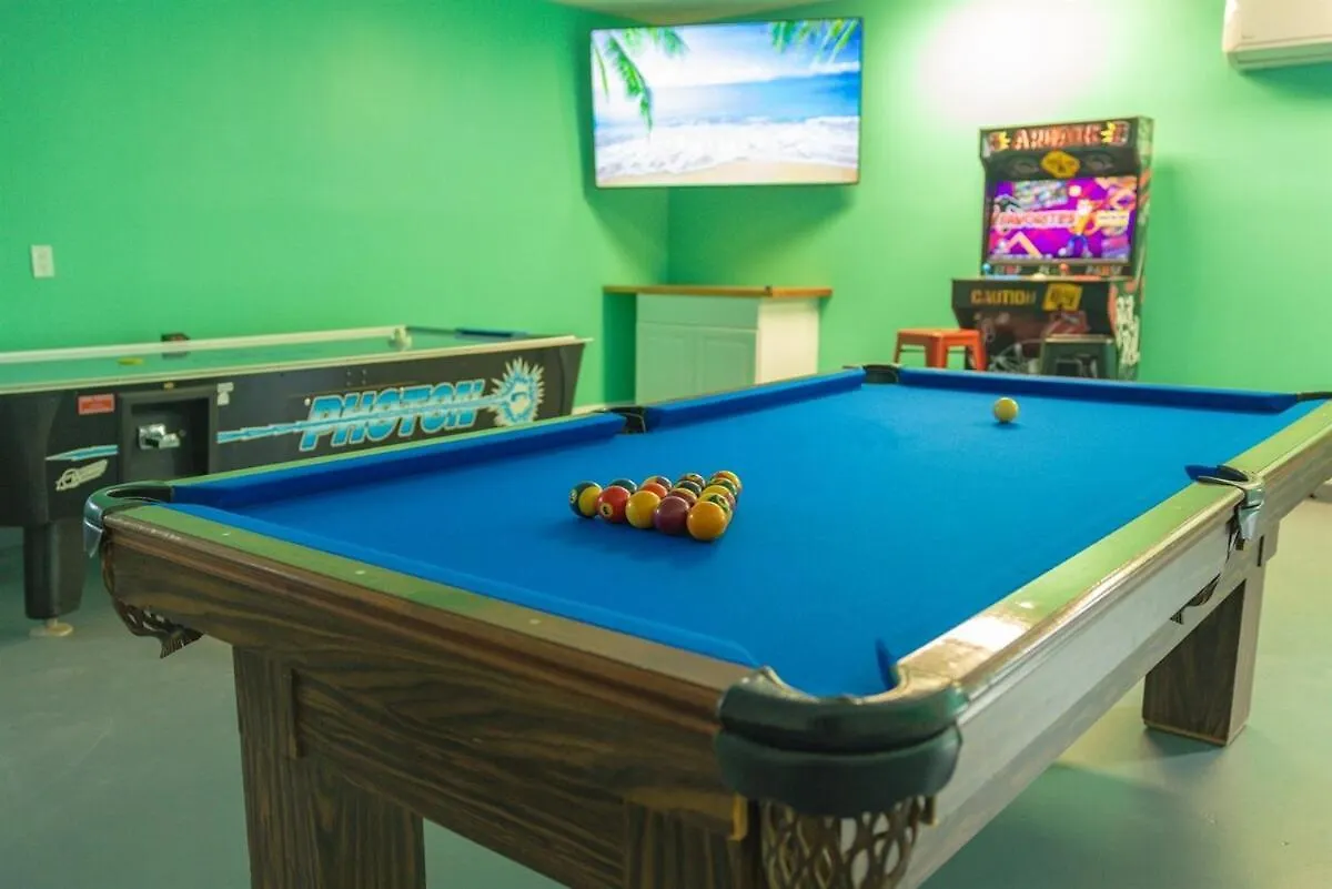 Caribbean Feel,Mini&Disc Golf,Heated Pool,Game Rom Villa Panama City Beach