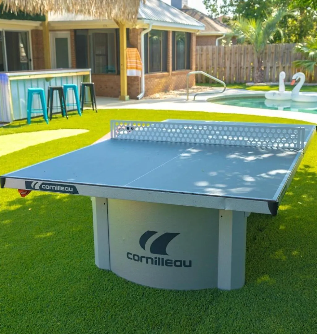 Caribbean Feel,Mini&Disc Golf,Heated Pool,Game Rom Villa Panama City Beach Holiday home