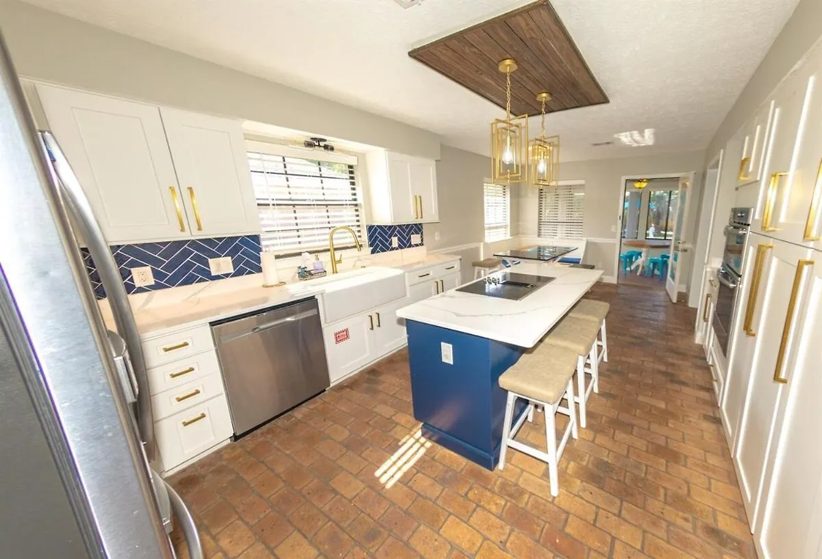 Holiday home Caribbean Feel,Mini&Disc Golf,Heated Pool,Game Rom Villa Panama City Beach