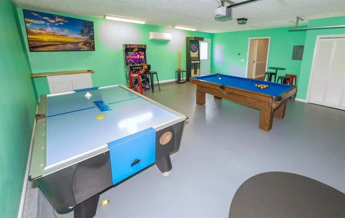 Caribbean Feel,Mini&Disc Golf,Heated Pool,Game Rom Villa Panama City Beach