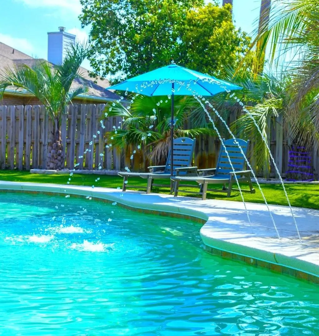 Holiday home Caribbean Feel,Mini&Disc Golf,Heated Pool,Game Rom Villa Panama City Beach United States