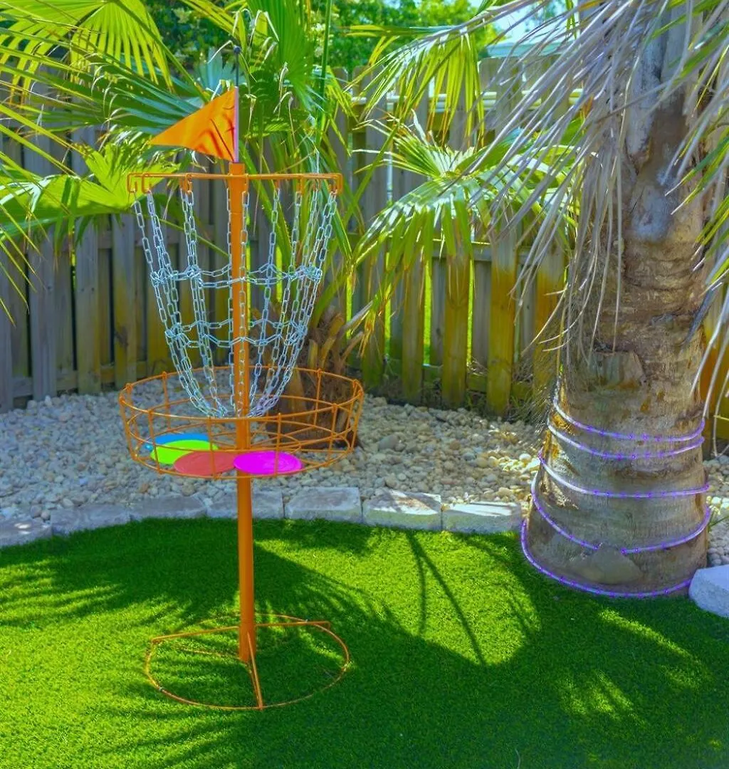 Caribbean Feel,Mini&Disc Golf,Heated Pool,Game Rom Villa Panama City Beach Holiday home